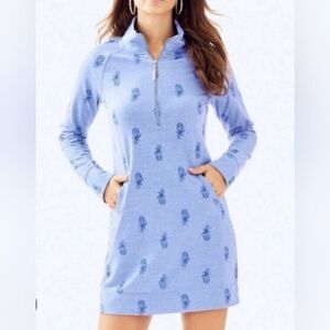 Lilly Pulitzer NWT blue skipper dress Med